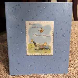 Hallmark Blue Memory Book- Winnie the Pooh